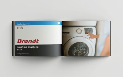 Troubleshoot error code "E18" in Brandt washing machine
