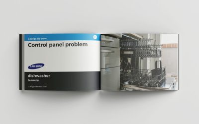 Troubleshoot error code "Control panel problem" in Samsung dishwasher