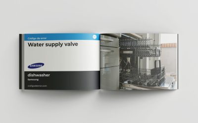 Troubleshoot error code "Water supply valve" in Samsung dishwasher