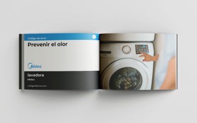 Solucionar el código de error "Prevenir el olor" en lavadora Midea