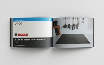 Solucionar el código de error "U400" en placa de cocina Bosch